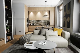 design interior architecture rendering on unreal engine 5