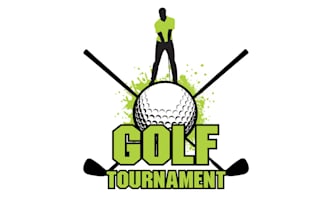 design high quality golf baseball logo for your business with 24 hours