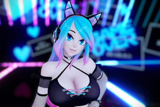 create your avatar in vroid 3d for vtuber, vrchat, and mmd