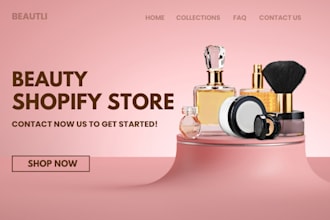 design skincare shopify store beauty website cosmetics website skincare website