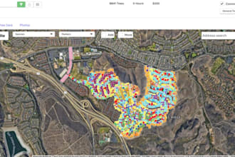 create web gis map using openlayers, leaflet, mapbox, or google maps API
