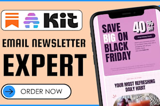 setup beehiiv newsletter design convertkit landing page substack email template