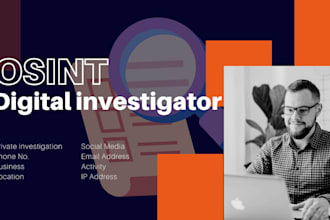 be your private investigator for a person and business info