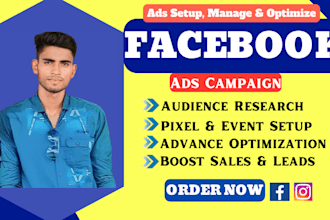 do facebook ads campaign, instagram ads or leads and sales