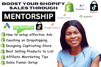 be shopify marketing mentor shopify dropshipping mentor to boost shopify sales