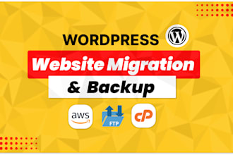 do wordpress migration, transfer website, website migration and wordpress backup