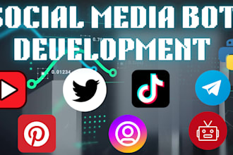 do youtube bot instagram bot twitch bot tiktok bot using python
