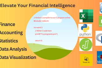 do finance, accounting, statistics and financial analysis