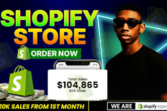 shopify store design shopify website redesign create shopify dropshipping store
