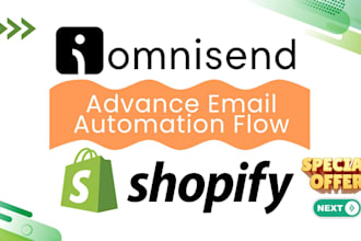setup omnisend email marketing automation flows for shopify store
