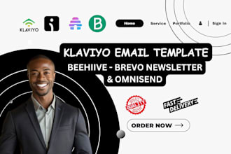 klaviyo email template, beehiiv newsletter design, brevo newsletter, omnisend