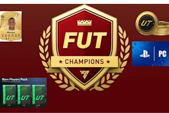 coach you to improve your fut champions performance on ps4 and ps5 and PC