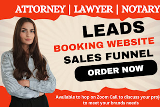 generate exclusive attorney leads lawyer lead notary appointment setting website