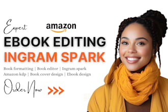 do book formatting for ingramspark book cover amazon kdp paperback and ebook