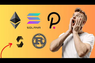 be an expert for smart contracts rust , solidity and ink