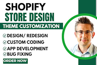 do shopify custom coding theme customization shopify bug fixing