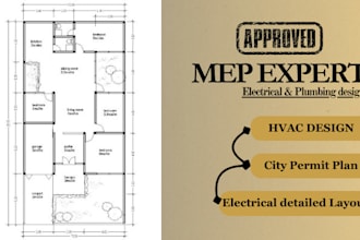 draw architecture drawing or blueprints revit for city permit
