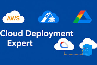 deploy your web application to AWS, azure, or google cloud
