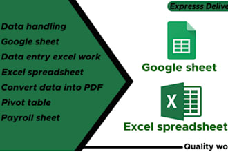 create custom excel spreadsheets, google sheets, vba macros, and templates