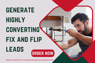 generate fix and flip lenders leads developers custom builders investors leads