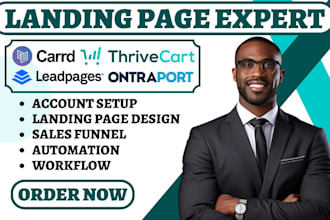 do marketo thrive architect ontraport thrivecart leadpages carrd landing page