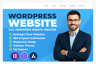 designing a premium wordpress website with divi astra or elementor pro
