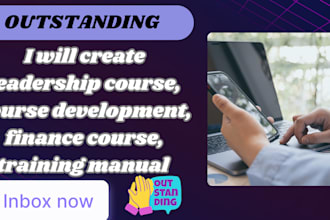 create leadership course, course development, wo, handout, training manual, ppt