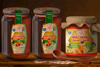 design custom food labels for tea,coffee,honey jars,meat