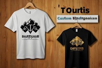 do custom t shirt logo design