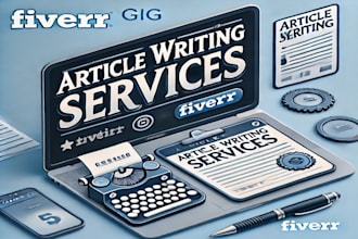 write SEO optimized expert articles for any niche or website