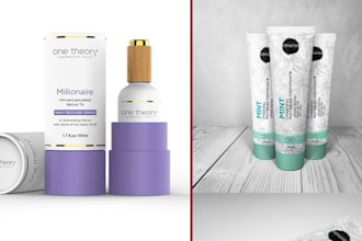 do design a unique feminine skincare cosmetic logo design