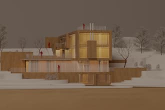 do maqette rendering for your project