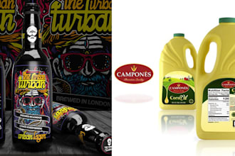 do creative logo design and packaging design