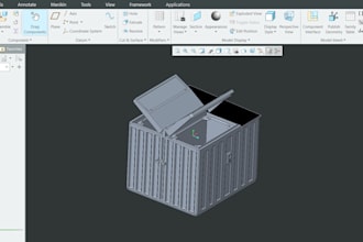 do 3d modeling in creo parametric and solidworks