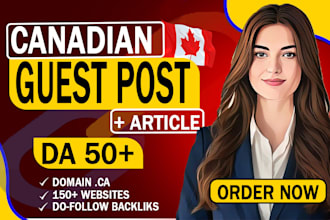 build do follow backlinks with canada guest post on canadian sites