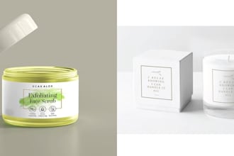 do create a custom eyelashes skincare logo and product design 24 hours