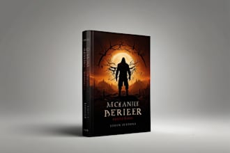 do fantasy book cover, thriller book cover design