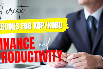 write an ebook on online business and personal finance