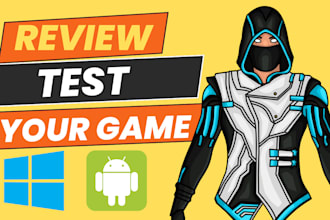 test and review your game on steam or another platform on PC
