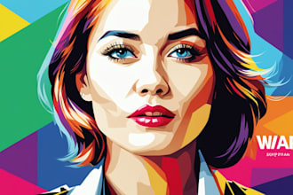 make awesome wpap pop art portrait