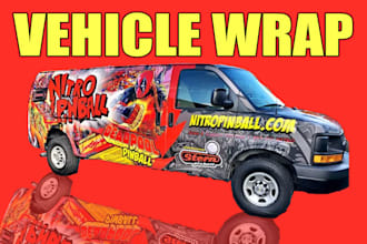 do professional car wrap, and any vehicle wrap design