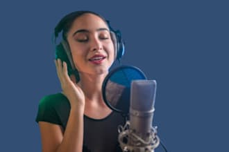 sing your christian song as your gospel female vocalist, worship song singer