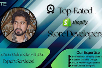 design or modify shopify website and dropshipping store