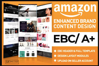 create amazon storefront barcode, a plus content, amazon ebc, listing images