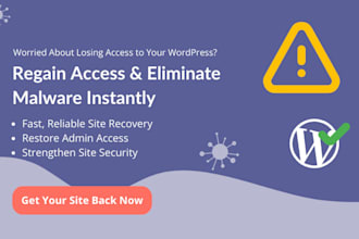 help you recover wordpress admin access, remove malware, and secure your site