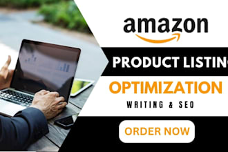 write amazon product description and SEO with amazon listing optimization