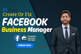 create or fix facebook business manager and ad account