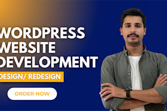 create wordpress website design, revamp wordpress, and responsive website