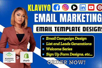 setup klaviyo email marketing klaviyo flows shopify promotion email campaign