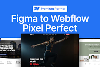convert figma to webflow with clean cms and SEO setup